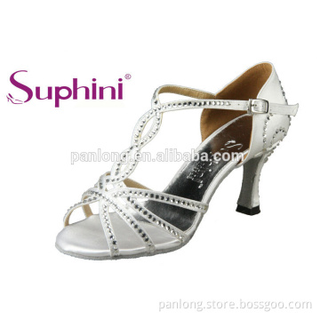 White Wedding Dance Shoes match Bridal Dress Shoes